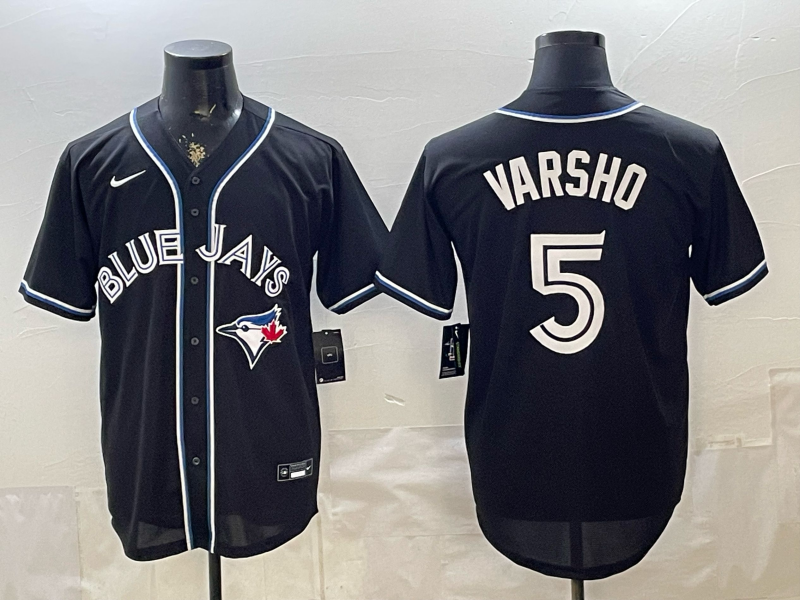 Men 2026 Toronto Blue Jays #5 Varsho black Game Nike MLB Jersey 0526001->toronto blue jays->MLB Jersey